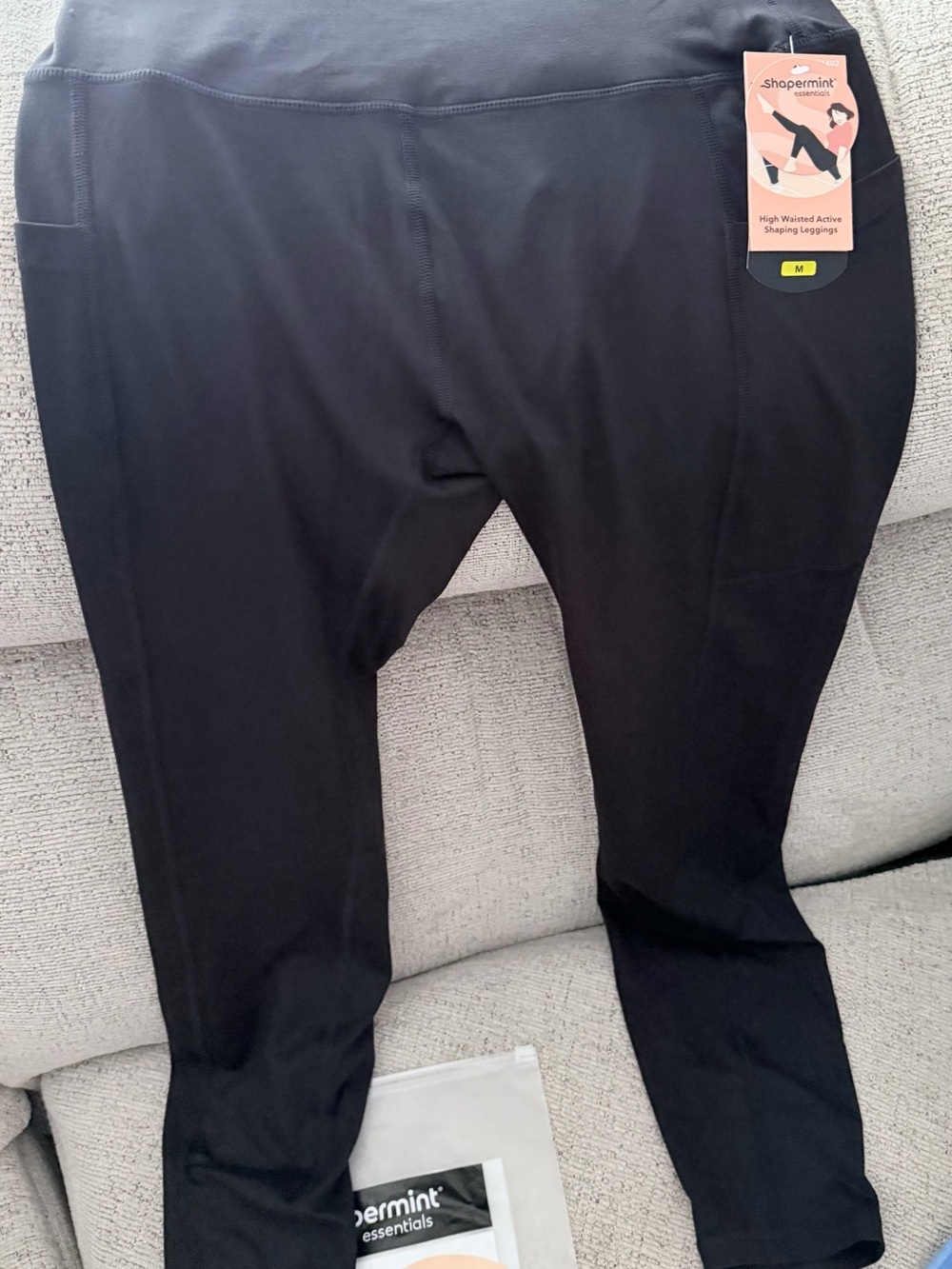 Shapermint High-Waist Shaping Leggings - Black